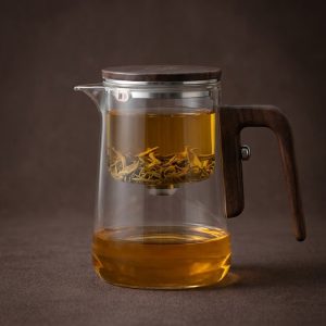Push-Button Magnetic Drip Teapot