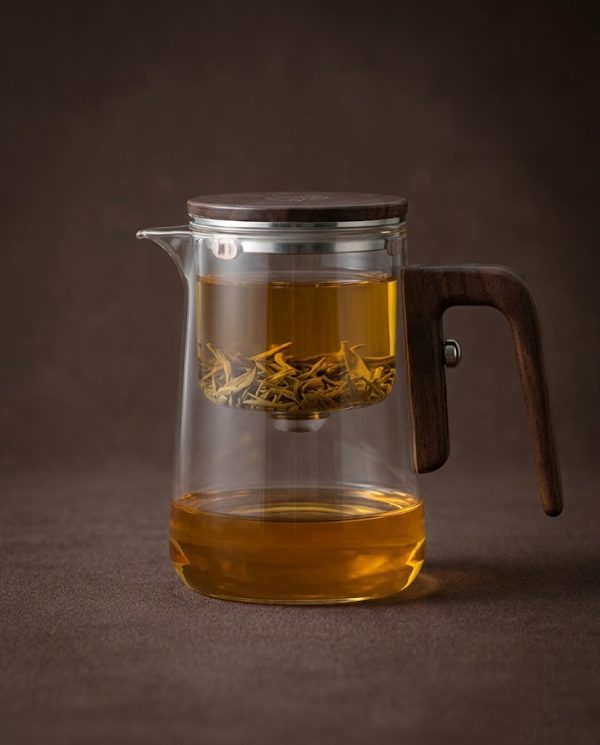 Push-Button Magnetic Drip Teapot