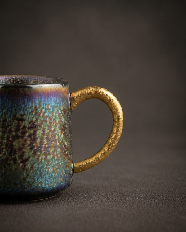 imperial peacock gilded teapot