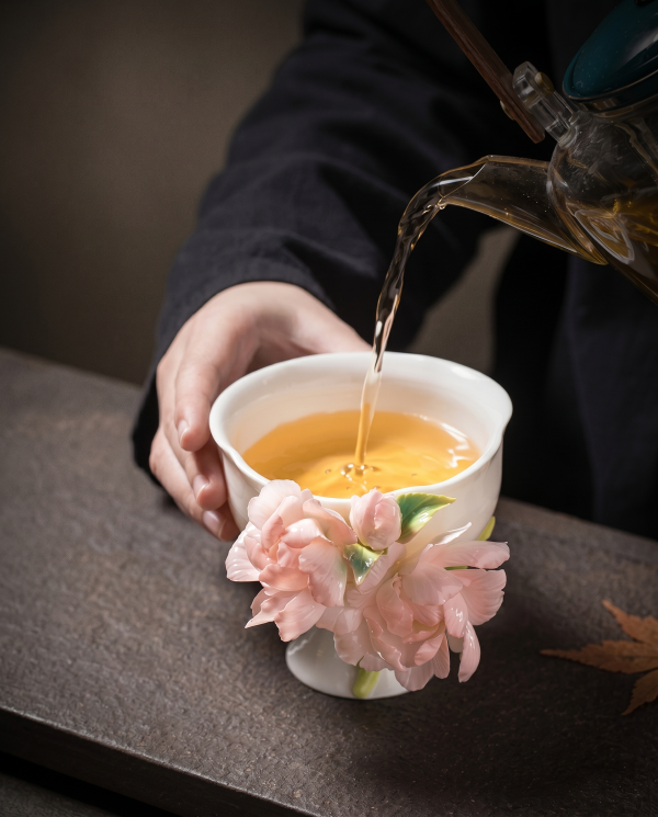Empress Peony Sculptural Goblet - Image 4