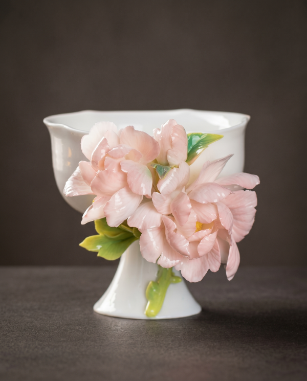 Empress Peony Sculptural Goblet